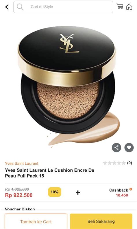 cushion YSL murah